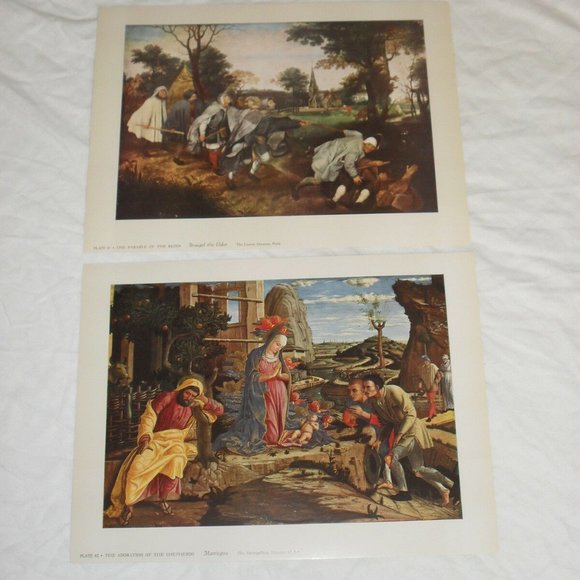 1958 Book & 12 Prints to frame Metropolitan Museum of Art Portfolio 7 Vintage - Picture 11 of 14